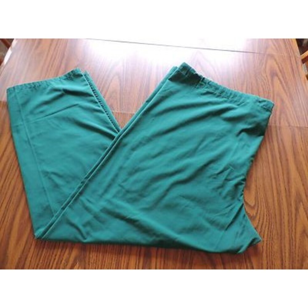 SB Scrub Pants Green Drawstring Pockets Plus Uniform Bottoms Size 2X